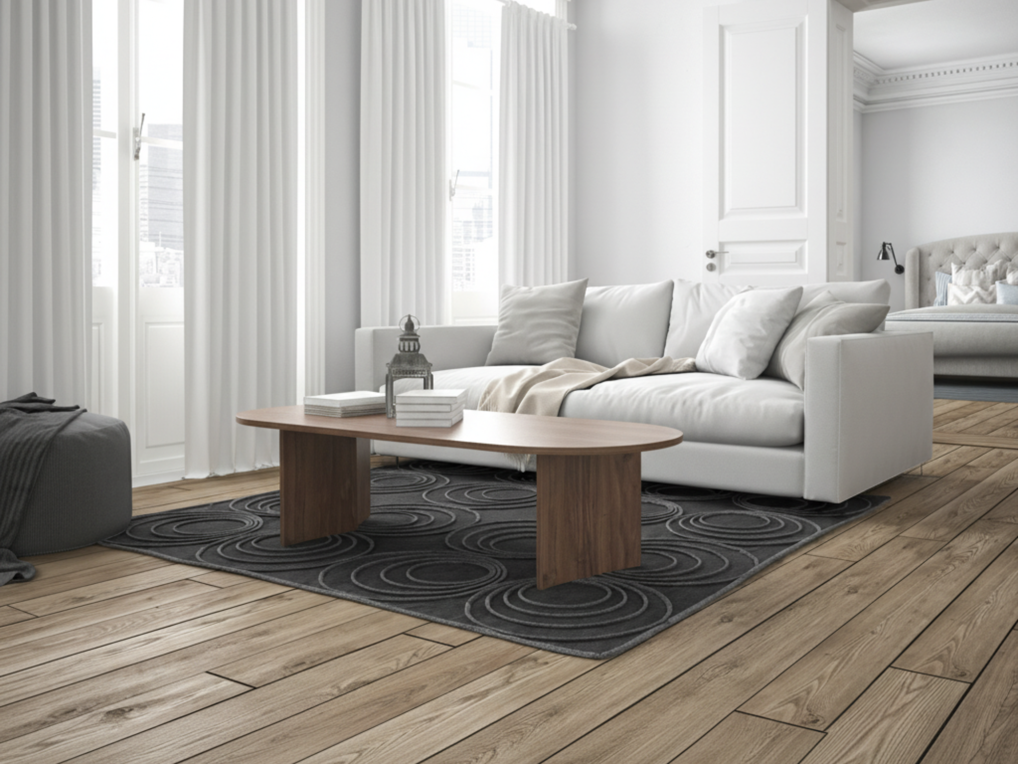 Add Curtains And Coffee Table after compose staging