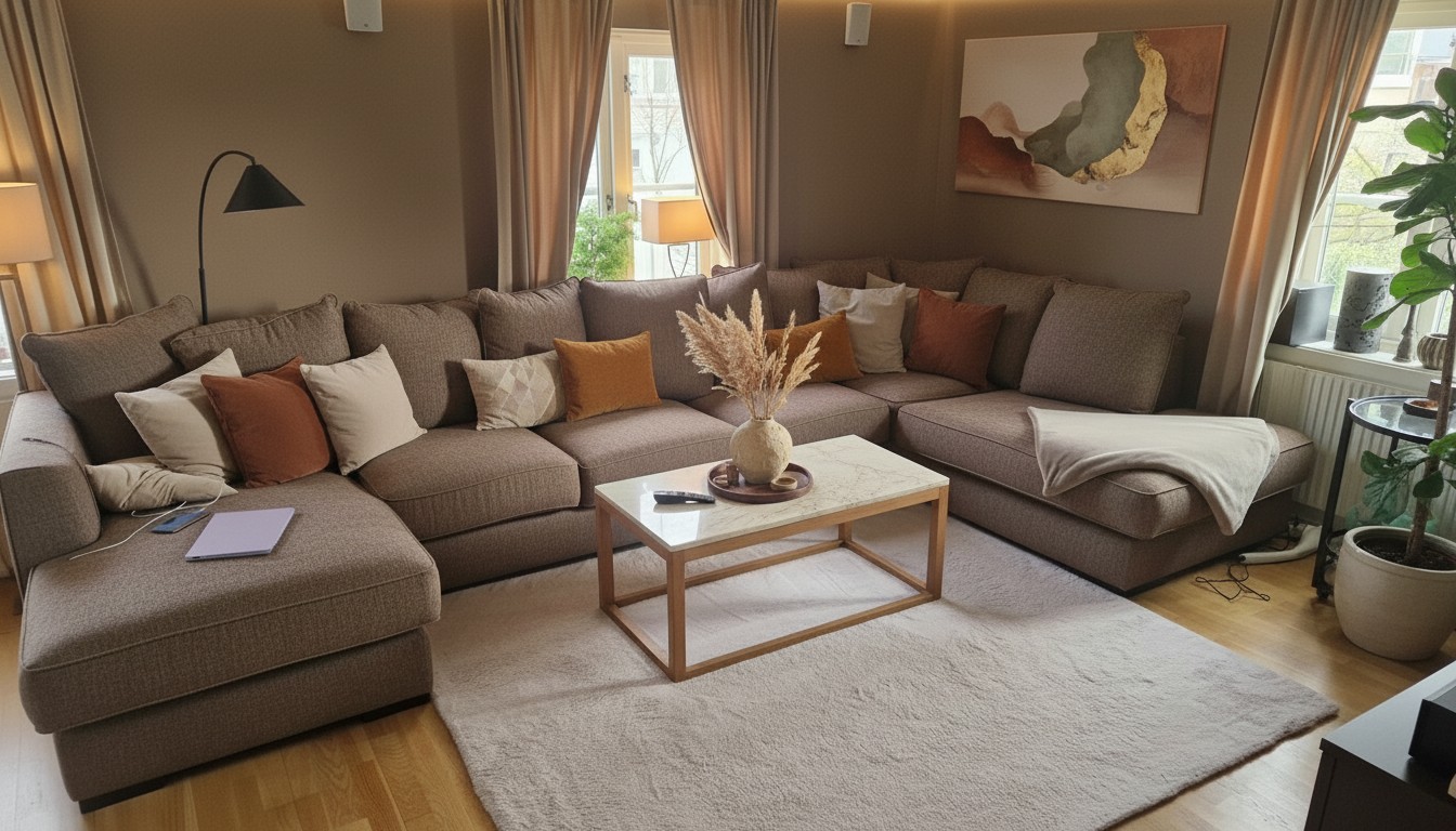 Jan's private living room after
