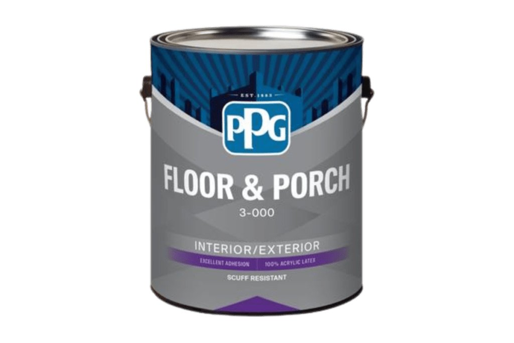 PPG floor and porch