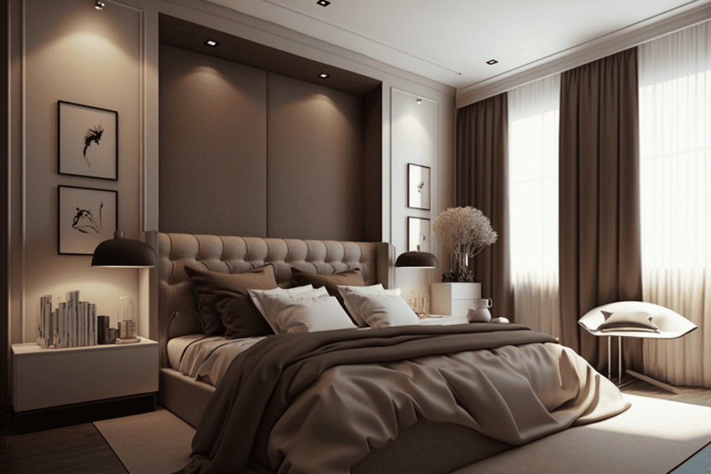 gocolorize bedroom with beige and light brown color theme modern 1320fdfe c95a 4bad 871d 3872f6ee4530